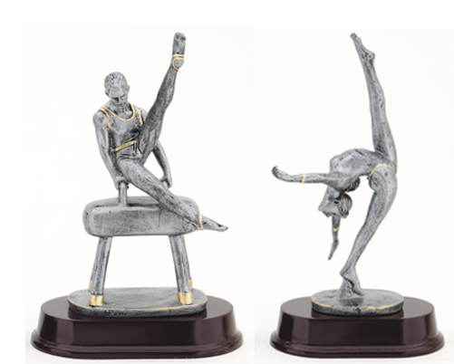 Gymnastics Resin Sculptures